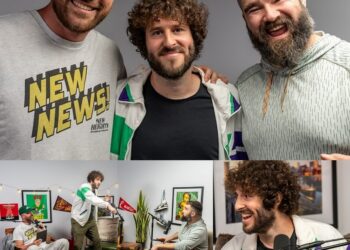 [VIDEO]Travis and Jason Kelce welcome rapper Lil Dicky to ‘New Heights’