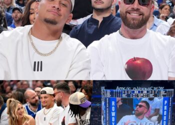 Travis Kelce is BOOED in Dallas after rocking up at Mavs-Timberwolves