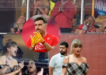 Taylor Swift makes pointed return to support Travis Kelce at Kansas City Chiefs game ending speculation about their ‘break up contract’