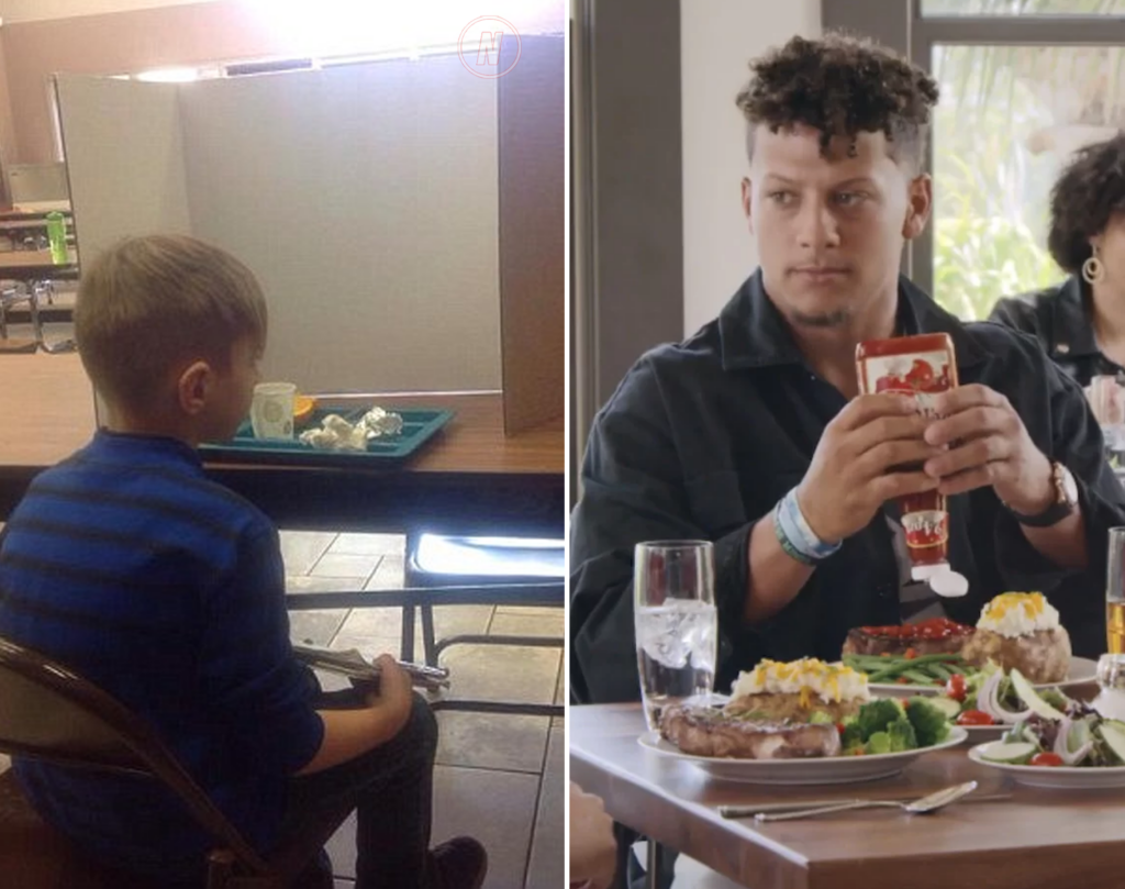 Boy Ate Alone at School Each Day—Then Patrick Mahomes Showed Up and Left Everyone Speechless