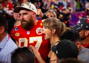 Travis Kelce converted a warehouse into a “zero-dollar supermarket” for the homeless — but the quickest thing to grab isn’t food…