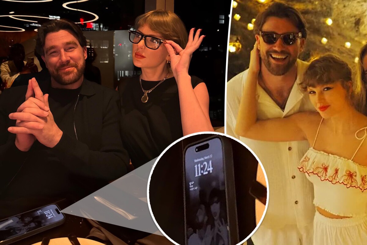 Eagle-eyed fans spot adorable Taylor Swift nod on Travis Kelce’s phone